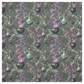 Witchy Pattern-Cauldron en Potion Design Stof (Swatch)