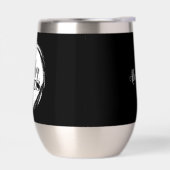 Witchy Personalized Halloween Party Black White (Links)