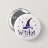 Witchy Pet Ronde Button 5,7 Cm (Voorkant /achterkant)