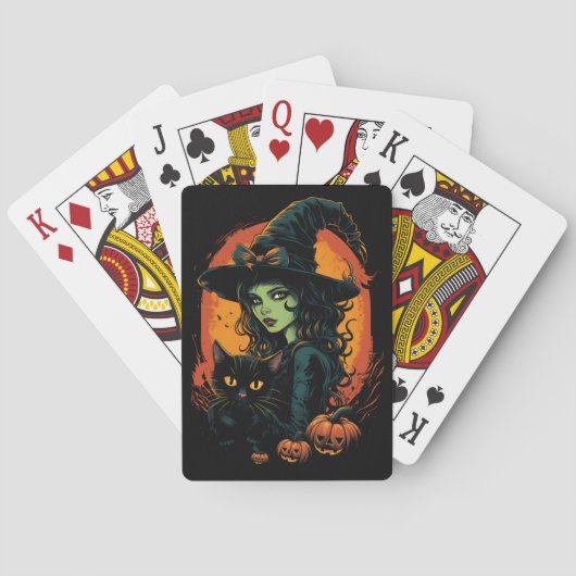 Witchy Pokerkaarten (Achterkant)