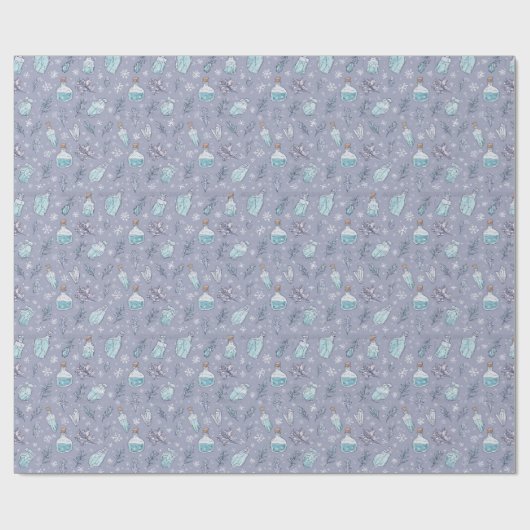 Witchy Potion Bottles Cadeaupapier (Vlak)