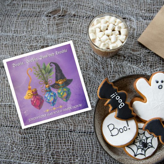 Witchy Potion Party - Halloween Elixir Servet