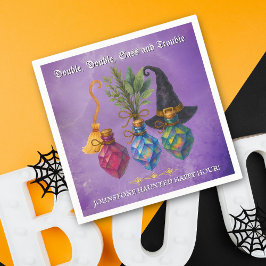 Witchy Potion Party - Halloween Elixir Servet