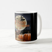 Witchy Pumpkin Coffee Mok (Voorkant rechts)