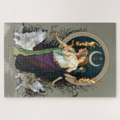 Witchy Puzzle - Hecate - Moon Goddess Puzzel Legpuzzel (Horizontaal)