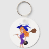 Witchy Redhead Thunder_Cove Sleutelhanger (Achterkant)