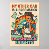 Witchy Retro Keuken Chaos Poster (Voorkant)