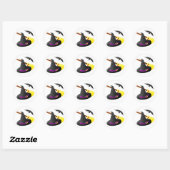 Witchy Ronde Sticker (Vel)