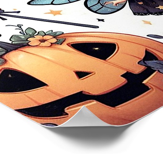 Witchy & Schattige (1) Poster (Hoek)