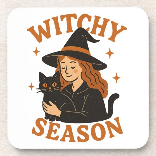 witchy-seizoen bier onderzetter (Voorkant)