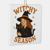 witchy-seizoen keramisch ornament (Rechts)