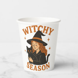 witchy-seizoen papieren bekers