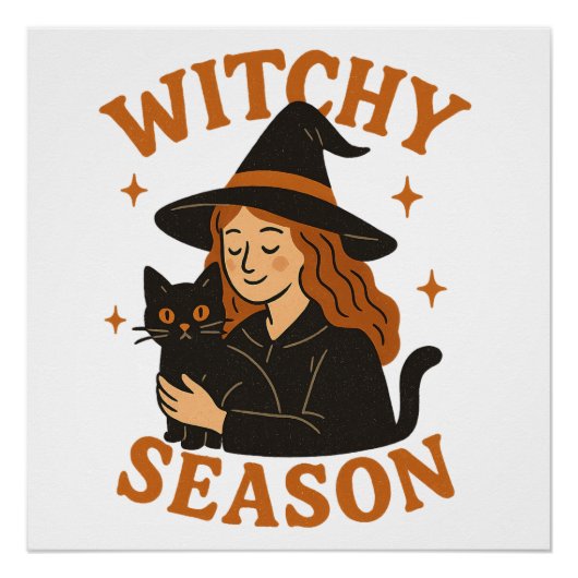 witchy-seizoen perfect poster (Voorkant)
