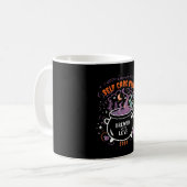 Witchy Self-Care Brew: Halloween Koffiemok (Voorkant links)