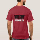WITCHY SEPT 11 T-SHIRT (Achterkant)