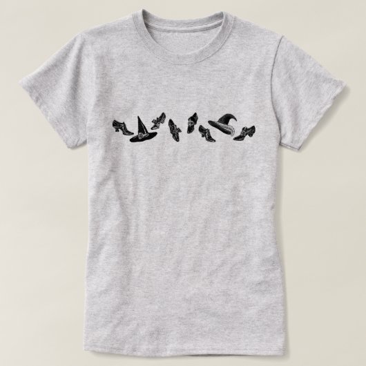 Witchy Shoes T-shirt (Design voorkant)