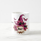 Witchy Skull Halloween Mok (Center)