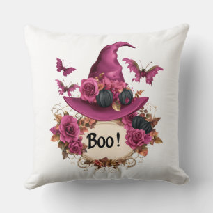 Witchy Skull Halloween Sierkussen
