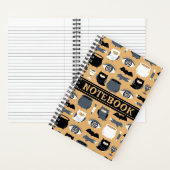 Witchy Spooky Horror Halloween Notitieboek (Binnen)