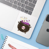Witchy Sticker (Laptop met iPhone)