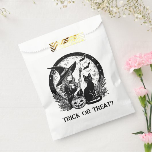 Witchy Treat Bags Bedankzakje (Gezegeld)