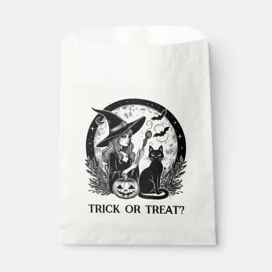 Witchy Treat Bags Bedankzakje (Voorkant)