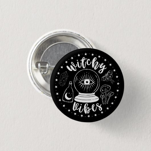 Witchy Vibes Button (Voorkant /achterkant)