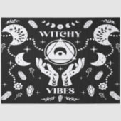 Witchy Vibes Halloween Decoupage Tissue Paper Tissuepapier (Voorkant)