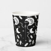 Witchy Vibes Halloween papieren bekers (Rechts)