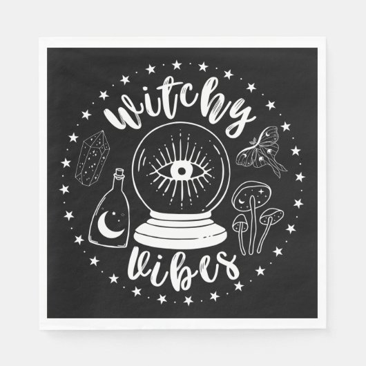 Witchy Vibes Napkins Servet (Voorkant)