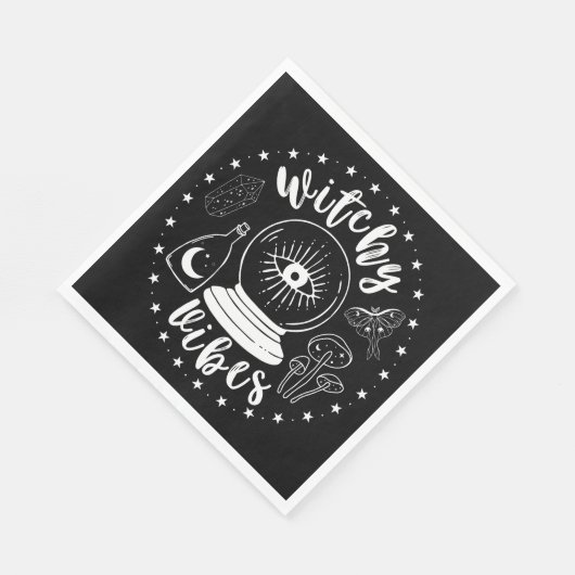 Witchy Vibes Napkins Servet (Hoek)