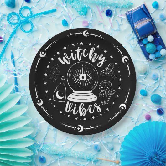 Witchy Vibes Paper Borden Papieren Bordje (Feest)