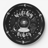 Witchy Vibes Paper Borden Papieren Bordje (Voorkant)