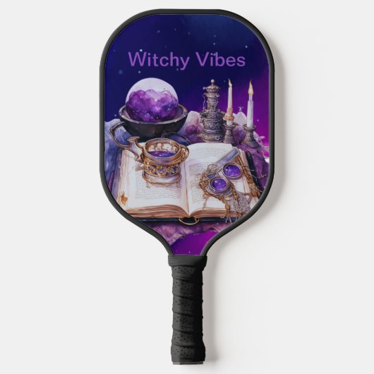 Witchy Vibes Pickleball Paddle (Voorkant)