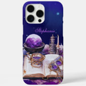 Witchy Vibes Spell Book Custom Name Case-Mate iPhone Case (Achterkant)