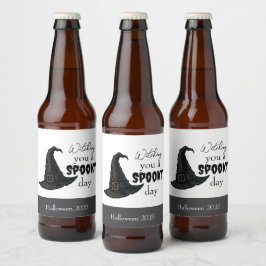 Witchy Vibes - Spooky & Stijlvol | Bier Etiket