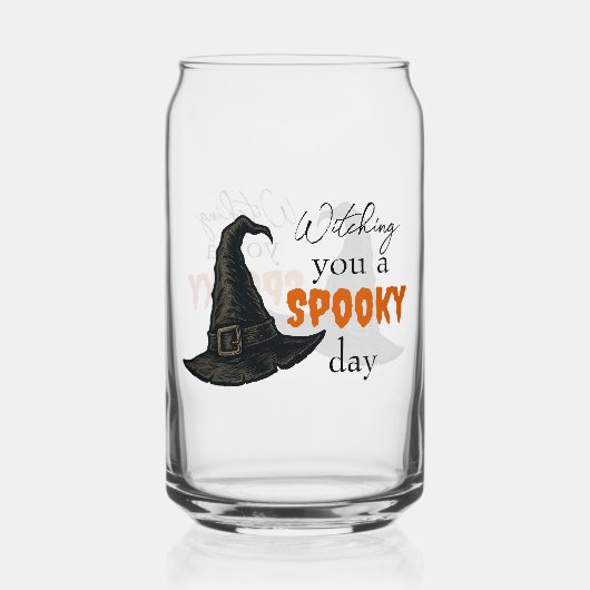 Witchy Vibes - Spooky & Stijlvol | Blikvorm Glas (Achterkant)