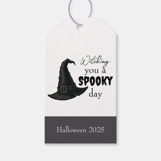 Witchy Vibes - Spooky & Stijlvol | Cadeaulabel (Voorkant)
