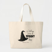 Witchy Vibes - Spooky & Stijlvol | Grote Tote Bag (Voorkant)