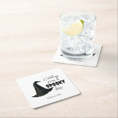 Witchy Vibes - Spooky & Stijlvol | Kartonnen Onderzetters (Insitu)