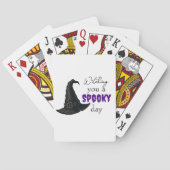 Witchy Vibes - Spooky & Stijlvol | Pokerkaarten (Achterkant)