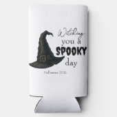 Witchy Vibes - Spooky & Stijlvol | Seltzer Blikjeskoeler (Achterkant)