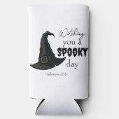 Witchy Vibes - Spooky & Stijlvol | Seltzer Blikjeskoeler (Voorkant)