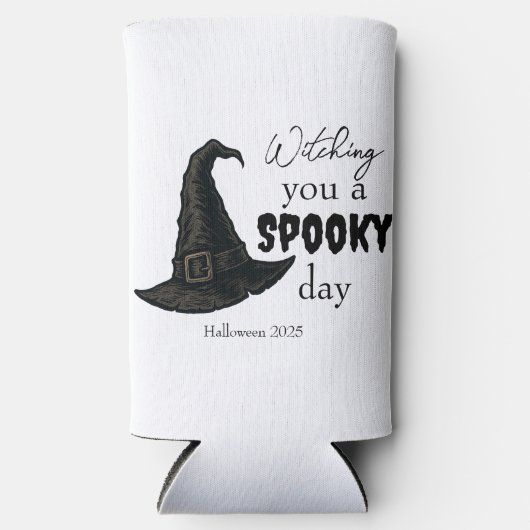 Witchy Vibes - Spooky & Stijlvol | Seltzer Blikjeskoeler (Voorkant)