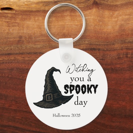 Witchy Vibes - Spooky & Stijlvol | Sleutelhanger (Voorkant)
