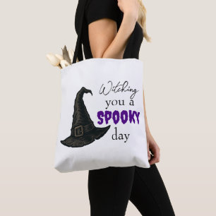 Witchy Vibes - Spooky & Stijlvol Tote Bag