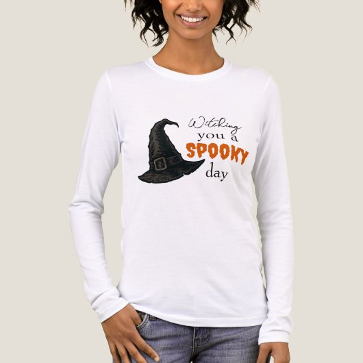 Witchy Vibes - Spooky & Stijlvol | Tri-Blend Shirt (Voorkant volledig)