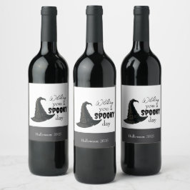 Witchy Vibes - Spooky & Stijlvol | Wijn Etiket