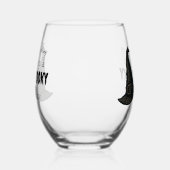 Witchy Vibes - Spooky & Stijlvol | Wijnglas Zonder Voet (Links)