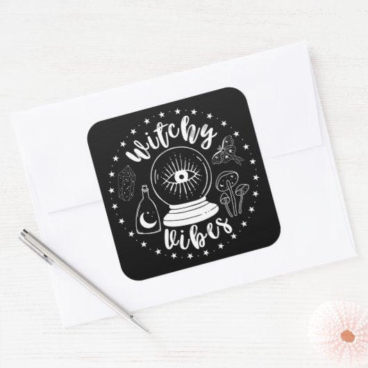 Witchy Vibes Sticker (Envelop)